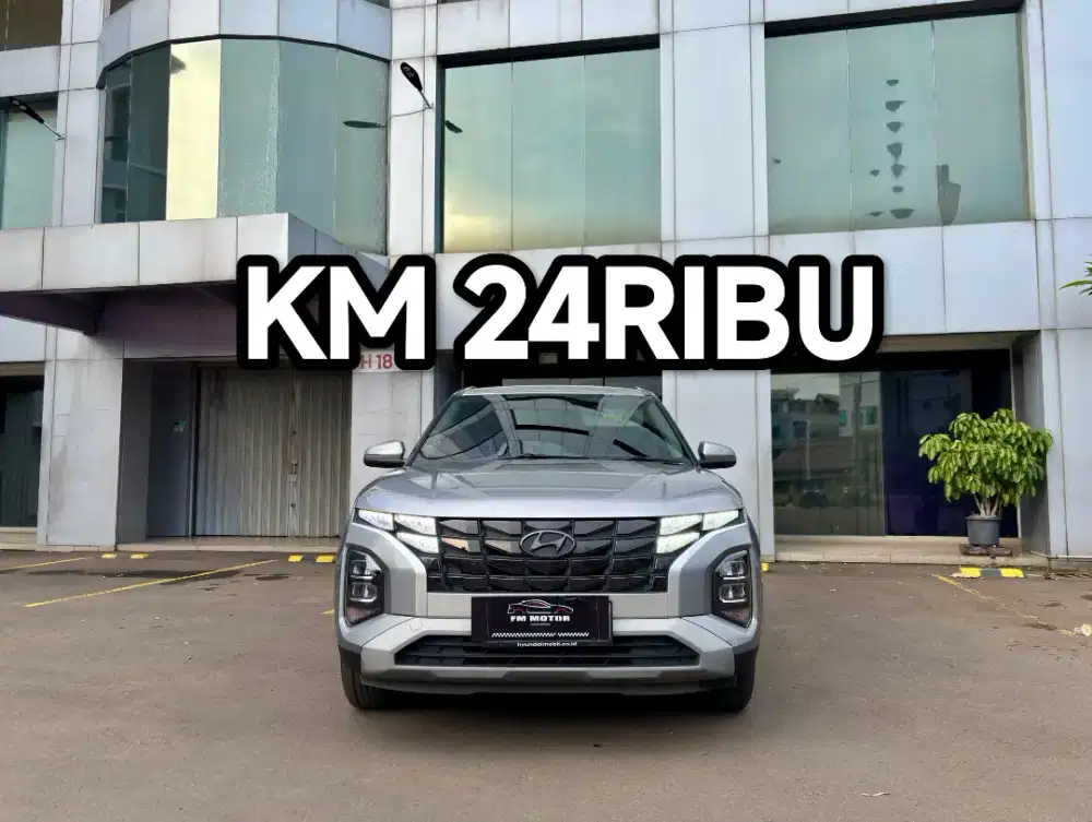 Hyundai Creta Style 2023 AT 1.5, Km 24Ribu, Pajak Panjang