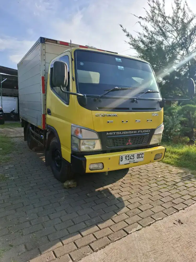 Mitsubishi CANTER.FE.71.Engkel 4 Ban CDE.Box Cargo Aluminium
