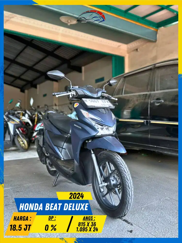 HONDA BEAT DELUXE 2024 SIAP ANGKUT MASZEHH HIKMAH MOTOR KEPUH