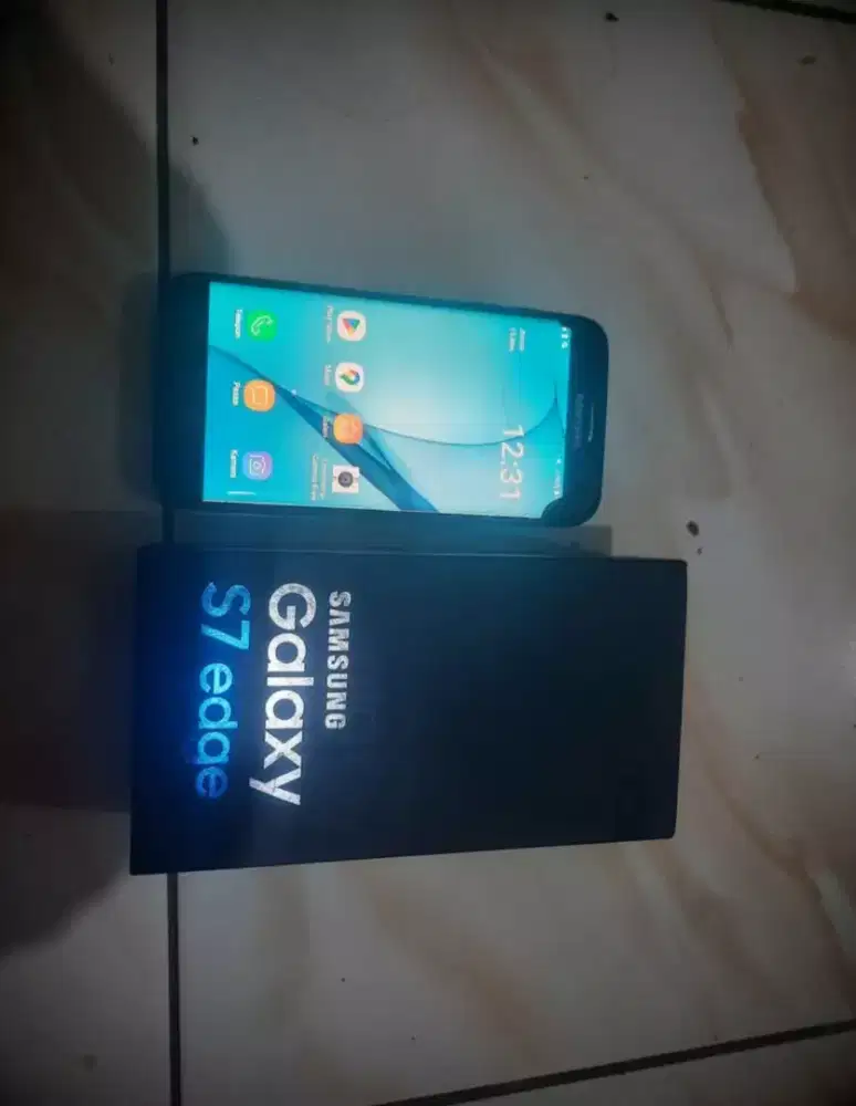 Samsung S7 edge 4/128 ORI SEIN dan dus ori bawaan layak pakai