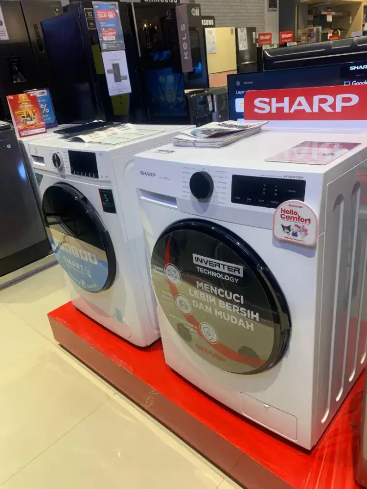 mesin cuci sharp