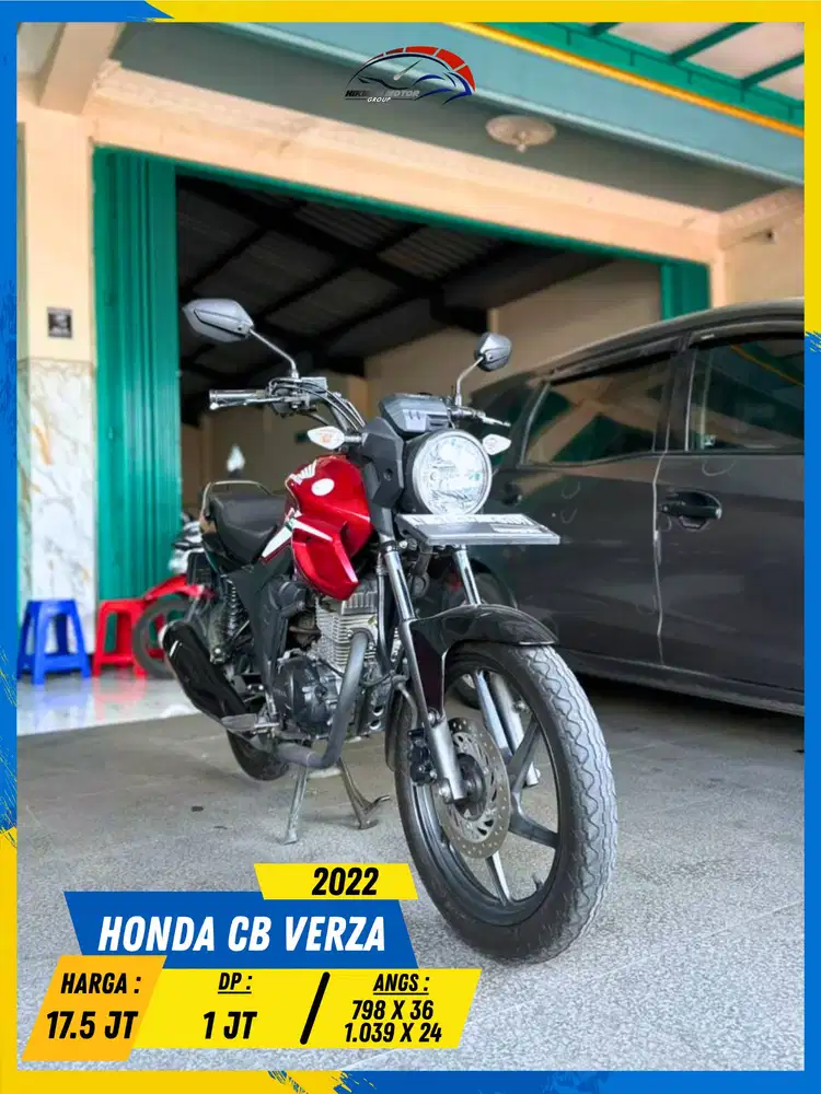 HONDA CB VERZA 2022 MESIN AMAN POLL BOSKUU HIKMAH MOTOR KEPUH