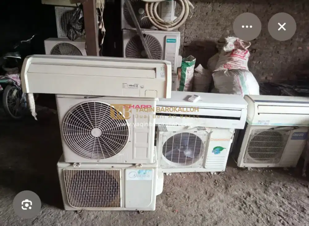 Terima AC bekas/rongsok