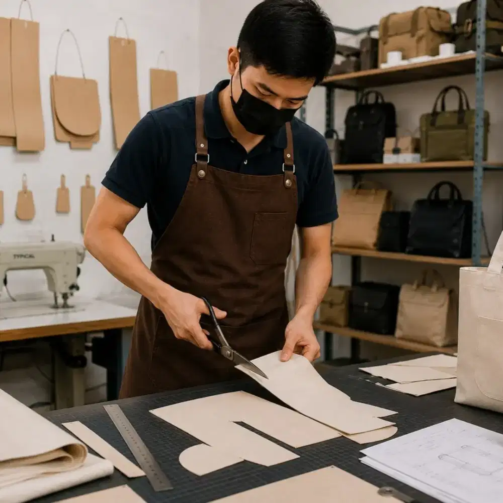 DIBUTUHKAN : SAMPEL MAKER TAS