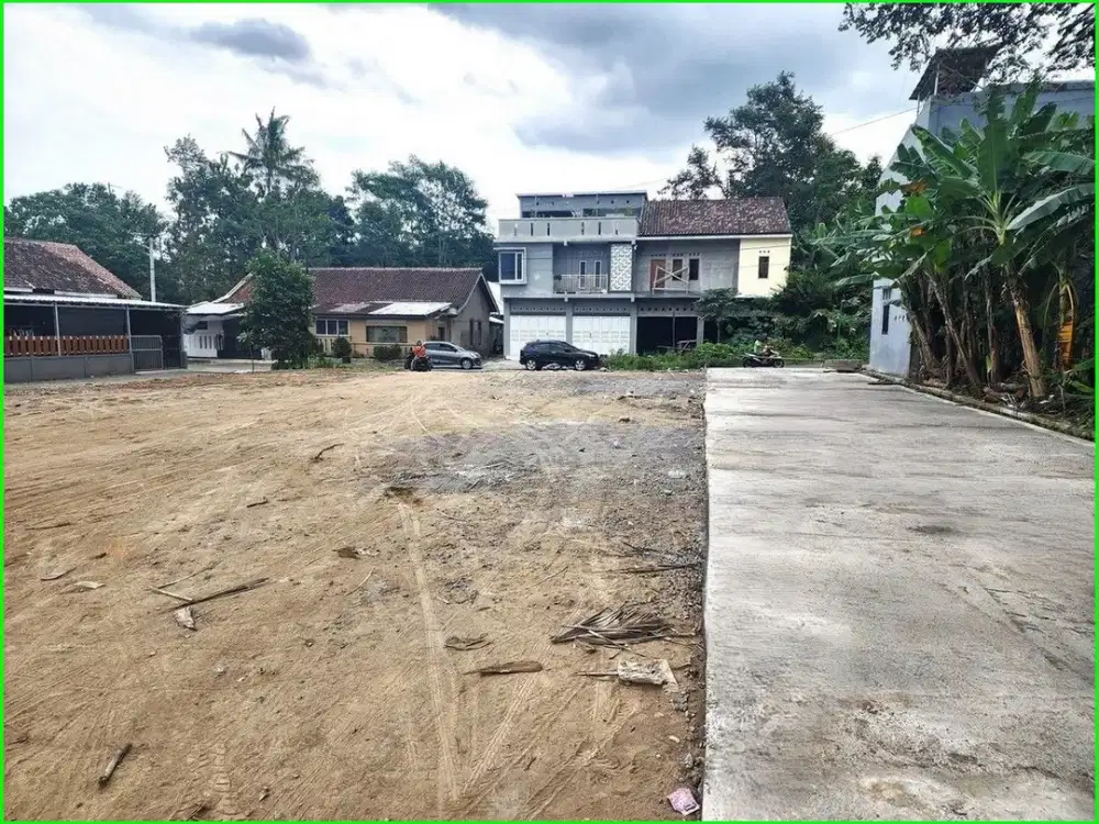 Dekat UNRIO Dijual Tanah Jogja di Jl. Wedomartani