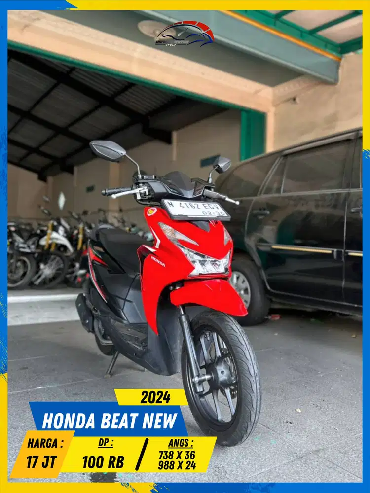 HONDA BEAT NEW 2024 GAS KANN PANTAU MASZEHH HIKMAH MOTOR KEPUH