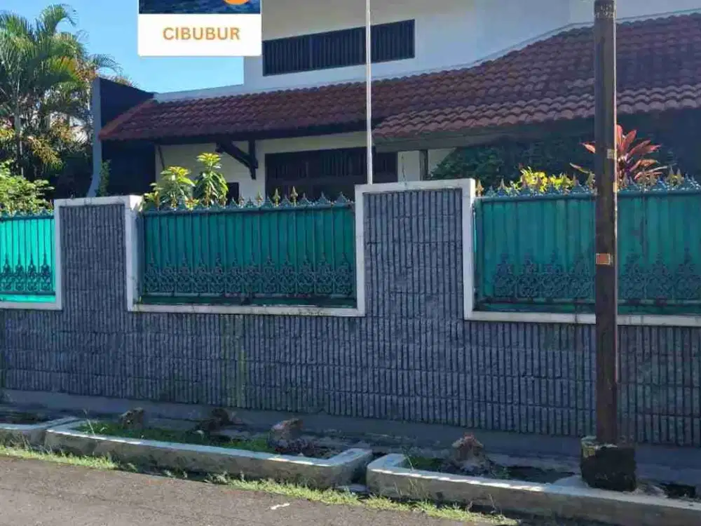 JUAL RUMAH BUKIT PERMAI CIBUBUR SHM LINGKUNGAN NYAMAN BANGUNAN KOKOH SIAP HUNI
