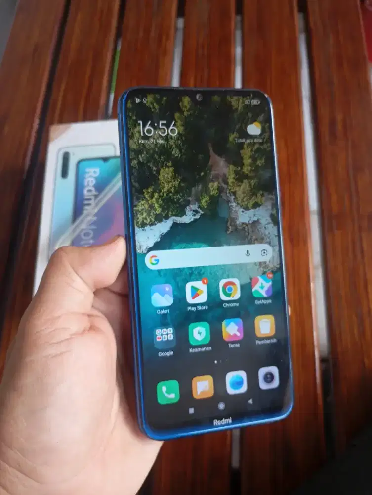 Redmi note 8 ram 4+1/64 ori normal