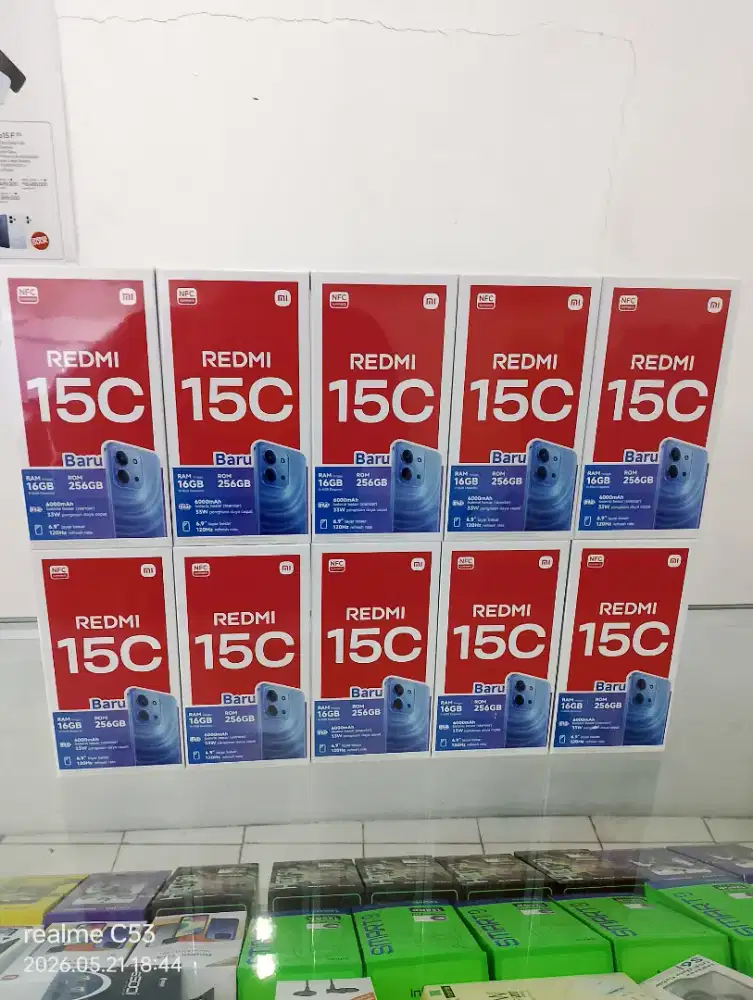 Xiaomi Redmi 15C 8+8/256 GB Camera 50 MP Batre 6000 mAh Garansi Resmi