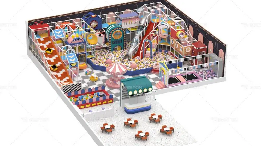 Playground Indoor FullSet bekas