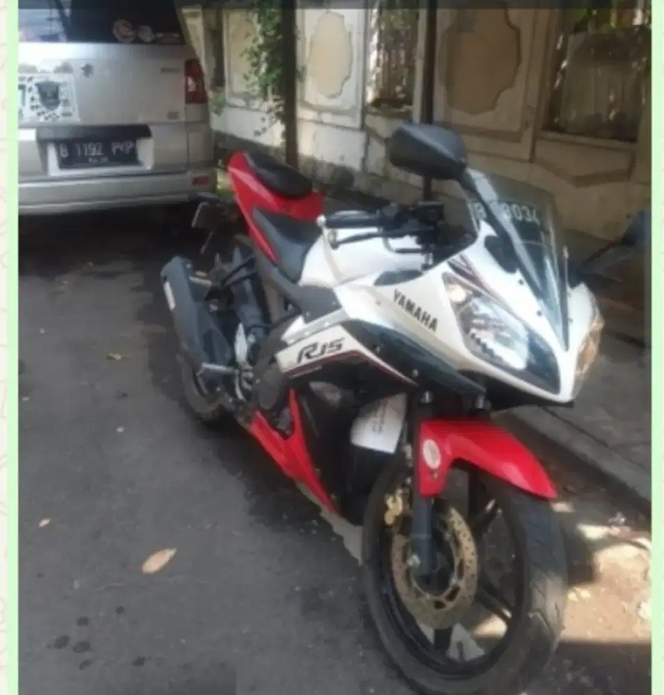 Dijual yamaha r15 tahun 2016