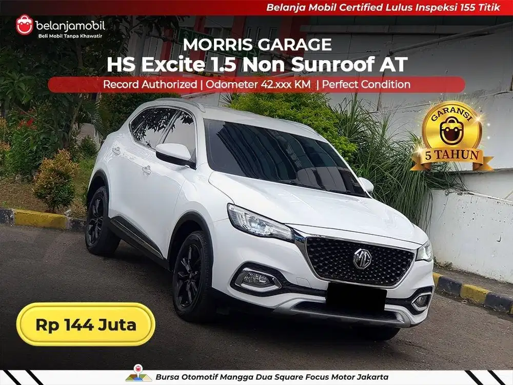 [ GARANSI 5TH ] Morris Garage MG HS Excite 1.5 Non Sunroof 2020/2021