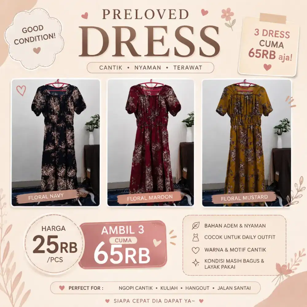 PRELOVED DRESS COLLECTION