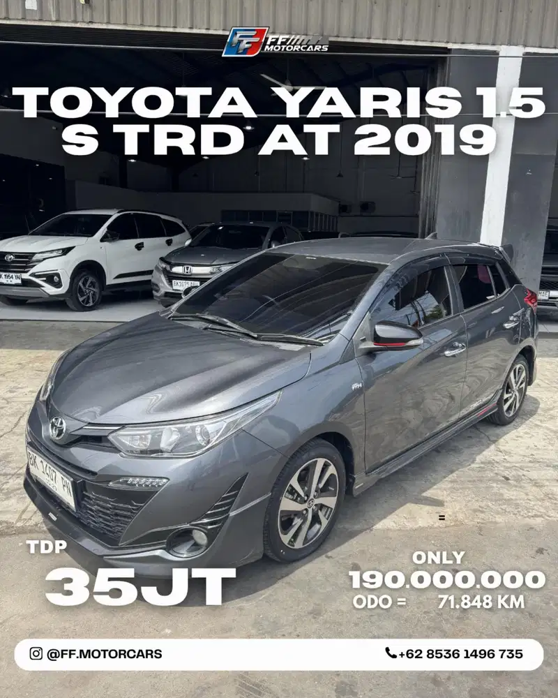 Toyota Yaris 1.5 S TRD AT 2019.
