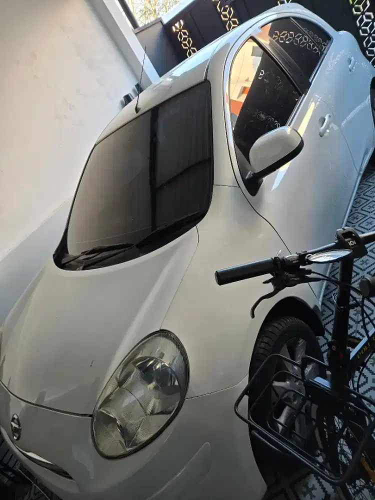Jual Nissan March Putih 2013, Pajak Juli 2027, Harga 92 Juta nego