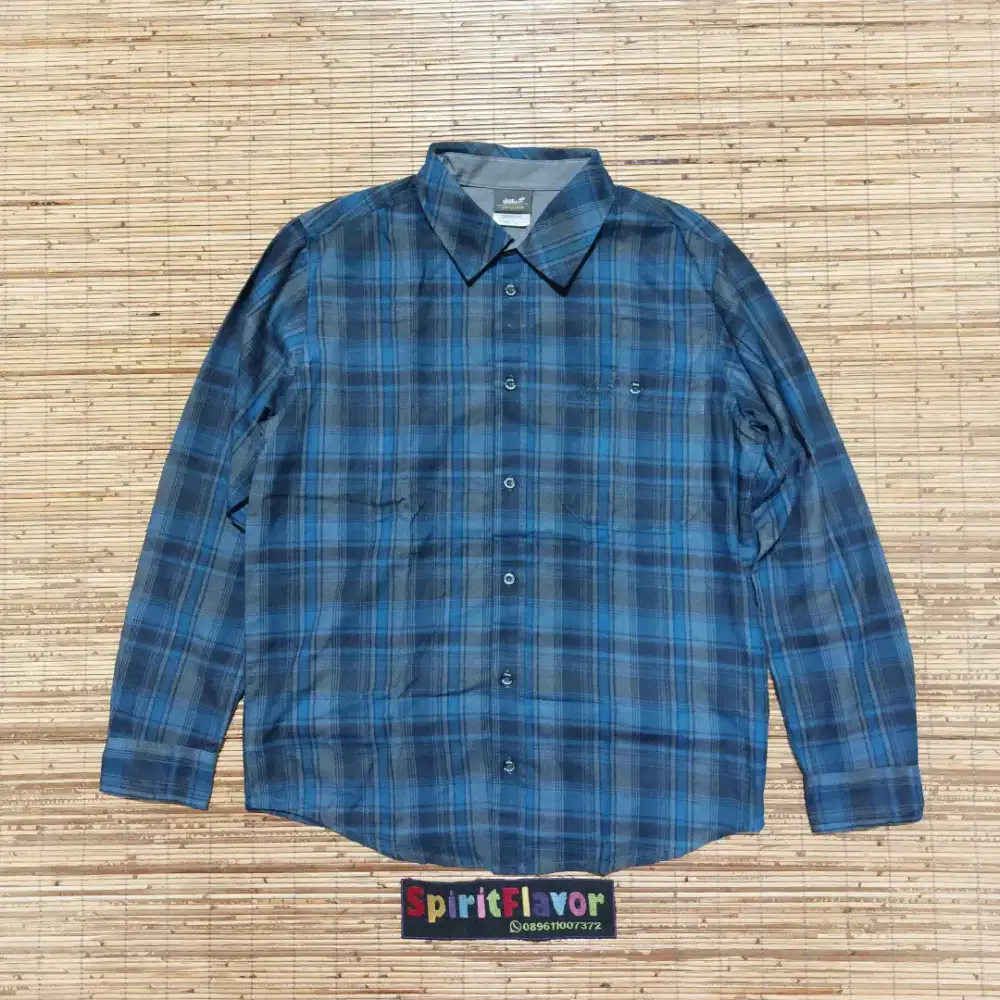 Kemeja Flannel Jack Wolfskin