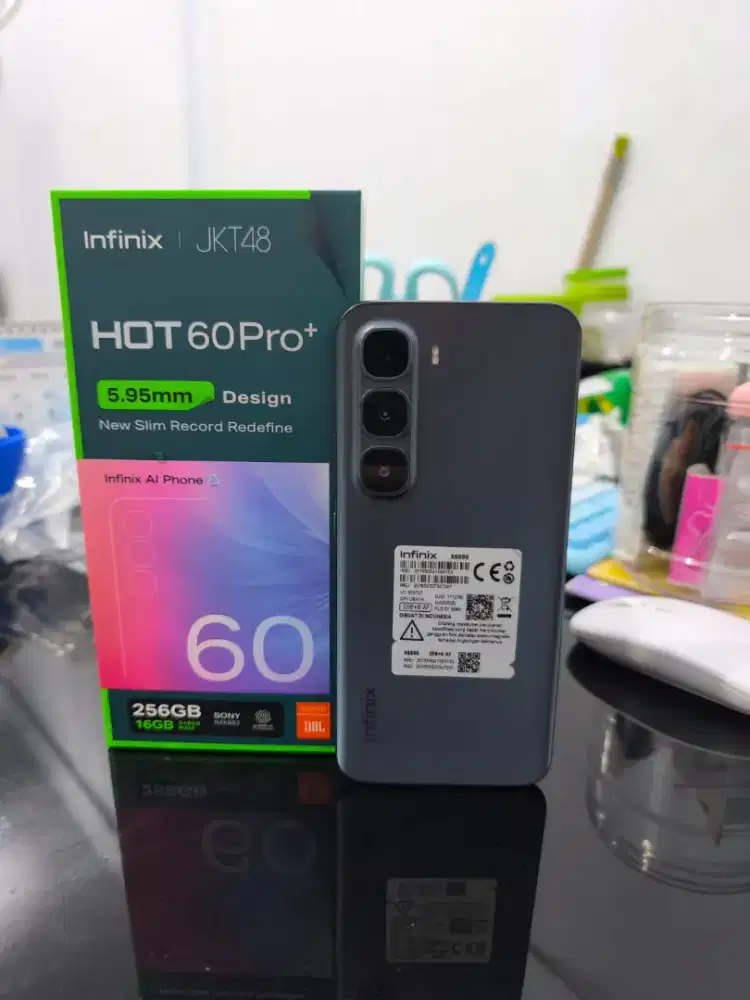 Infinix hot 60 pro plus ram 8+8/256gb lengkap