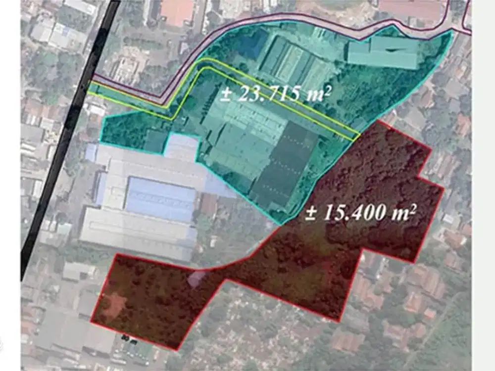 Kavling Jl Raya Setu, Cibitung, Belakang MM2100