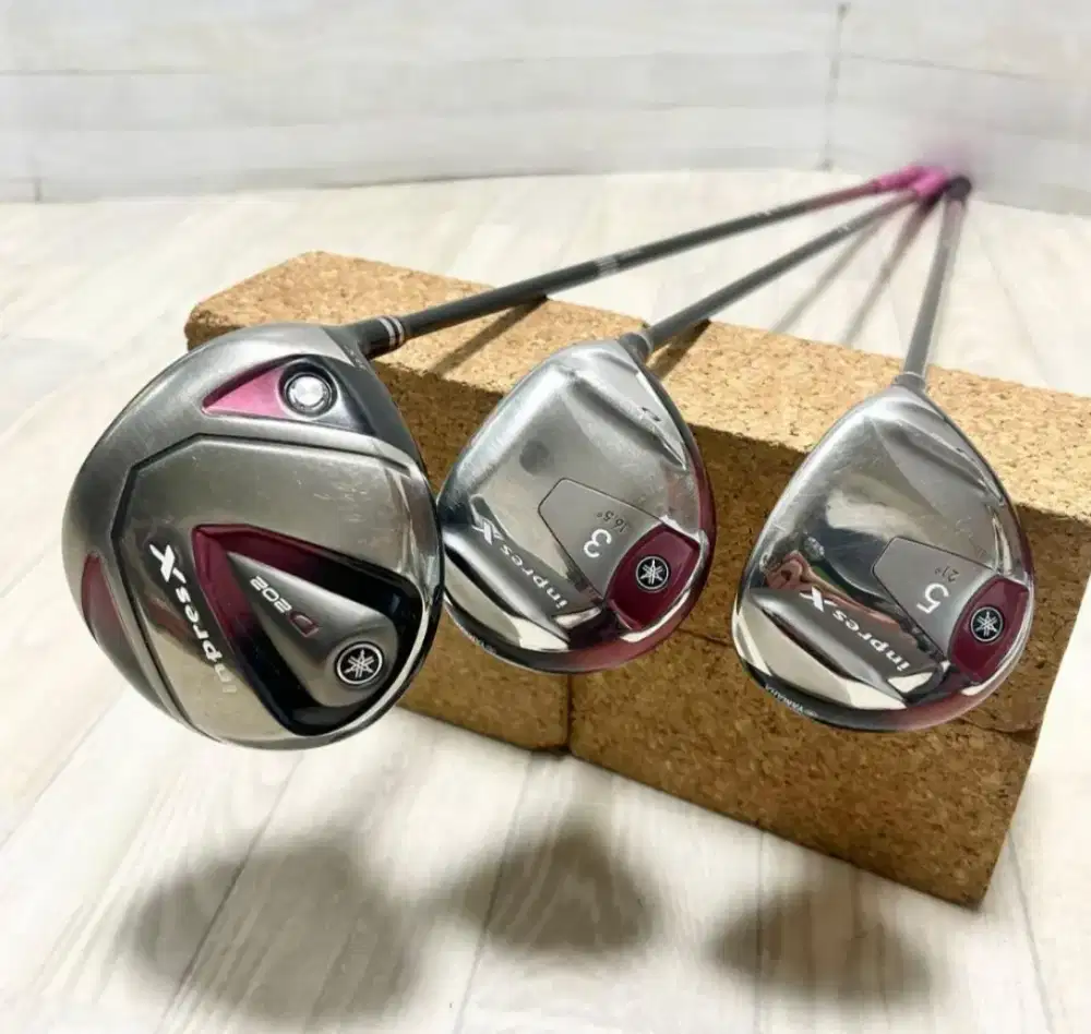 Stick golf ladeis wood 1,3,5 yamaha inpres x D202
