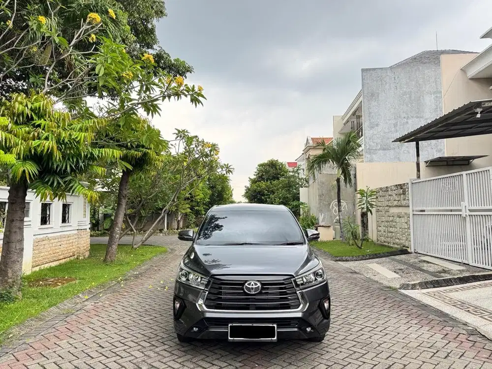 Toyota Innova Reborn 2.4 V Diesel Matic 2021 Grey Facelift Plat L