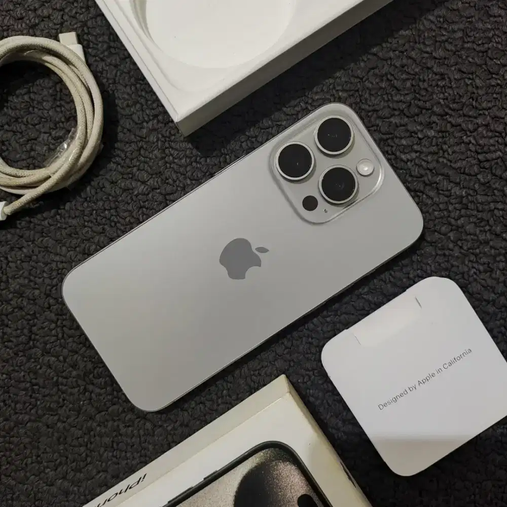 iPhone 15 Pro 128 Resmi LIKENEW