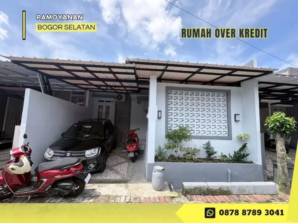 Jual Rumah Over Kredit dkt Tol LT90 di Pamoyanan Bogor Selatan
