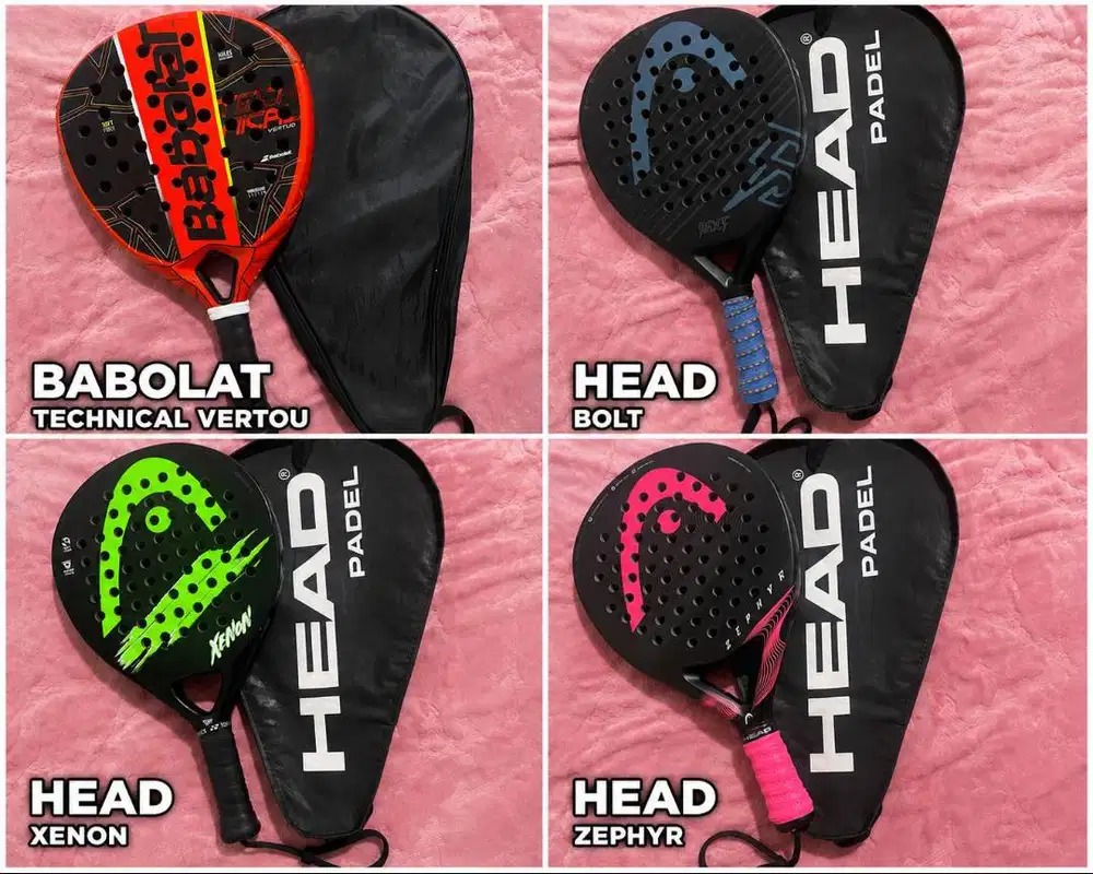 Jual / WTS Raket Padel Pribadi (Babolat & Head)