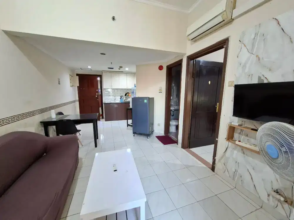 Sewa Bulanan 1BR Apartemen puri kemayoran furnished