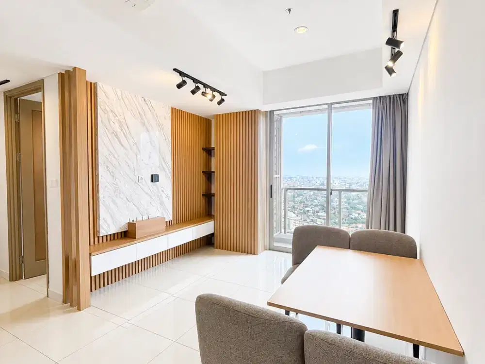 Apartemen Taman Anggrek 65m² 2BR Tower Daffodil View City