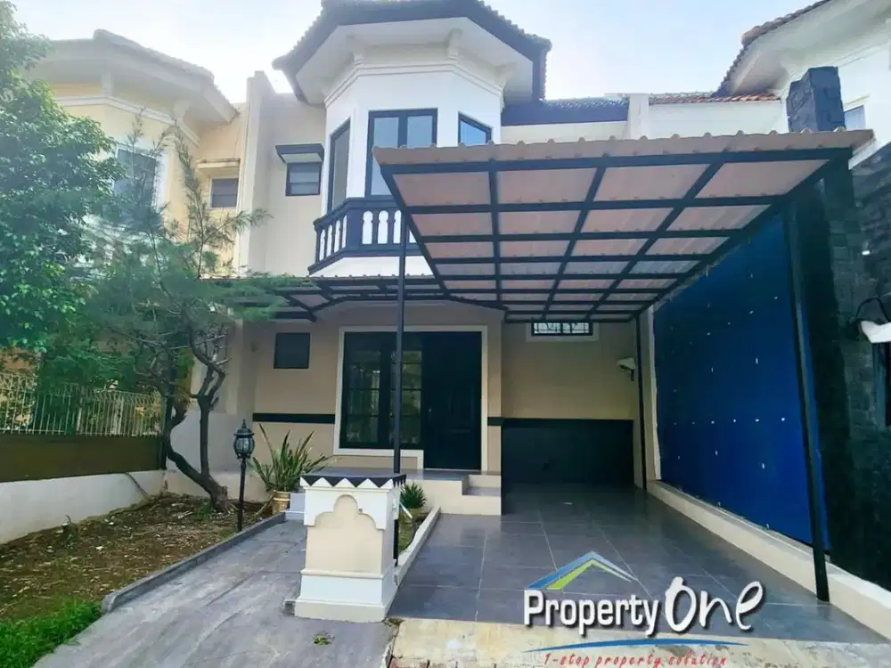 Jual Rumah 2 Lantai Siap Huni Lokasi Strategis di Delatinos BSD Dekat Akses Tol dan Stasiun KA Rawa Buntu