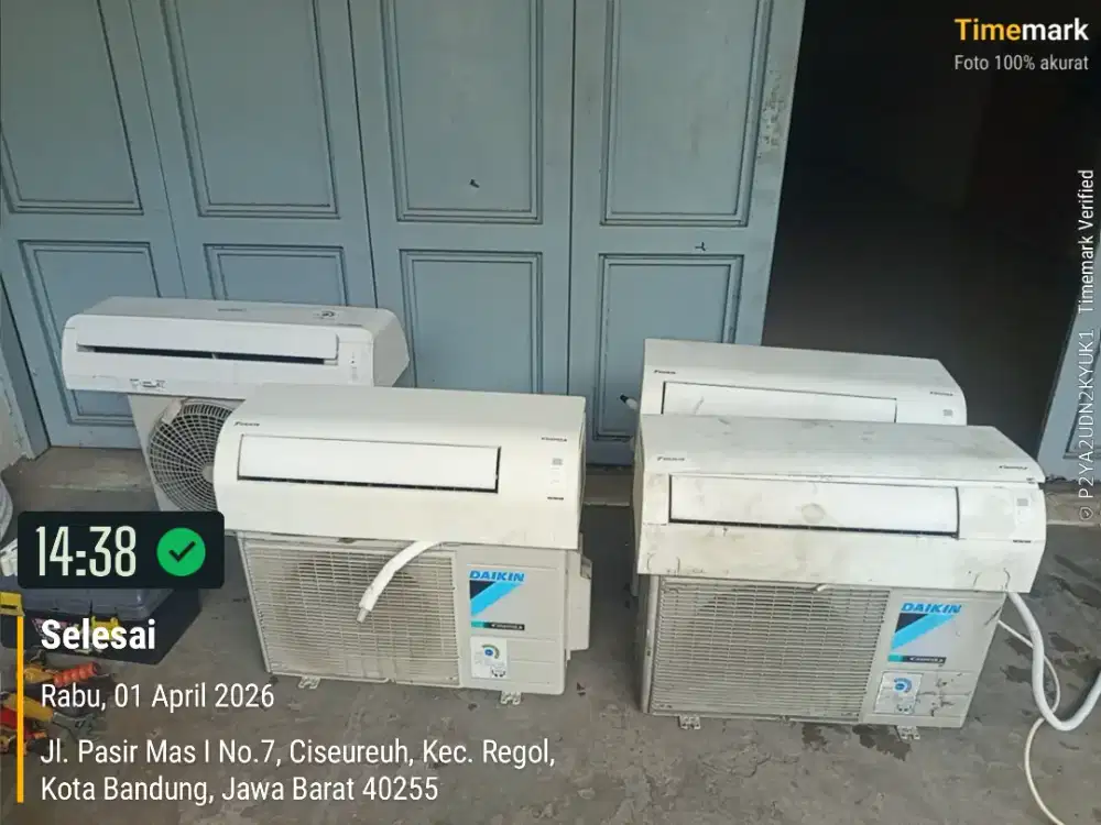 Siap tampung semua kondisi AC bekas