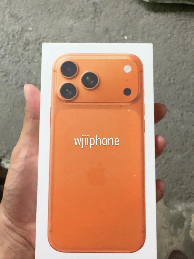 Iphone 17 Promax 256Gb New Segel Resmi Warna Orange