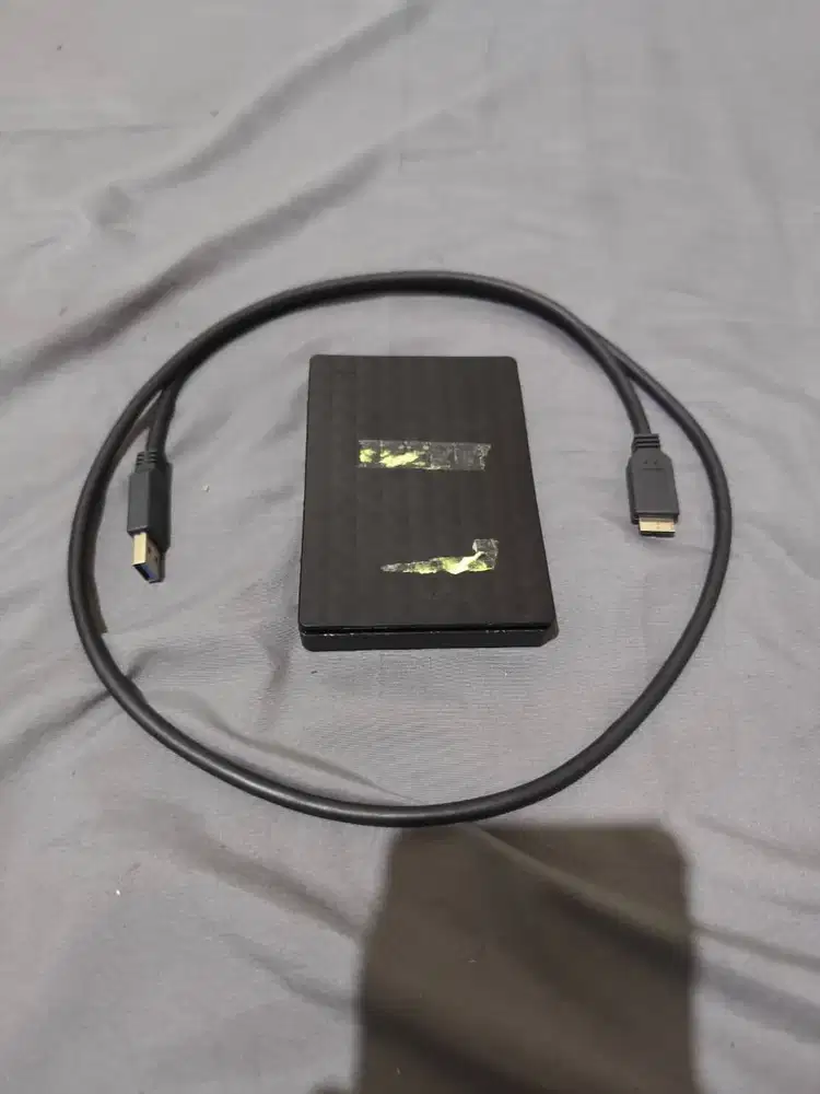 HDD 500GB Toshiba Bonus Casing Enclosure External Seagate + Kabel