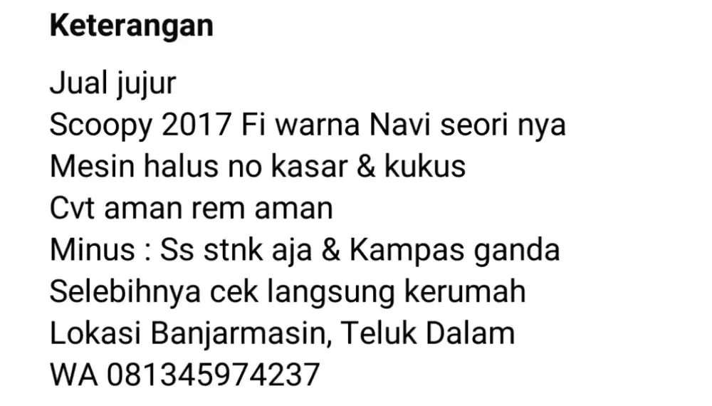 Scoopy 2017 fi sntk aja