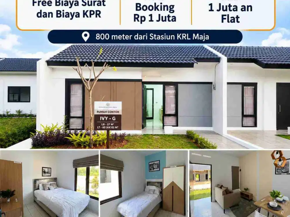 Rumah murah dekat Stasiun