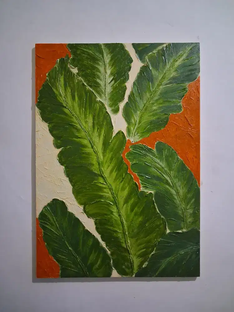 Lukisan daun pakis