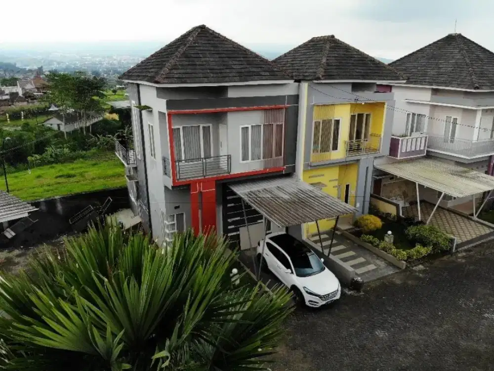 Dijual rumah di hook dengan view super indah