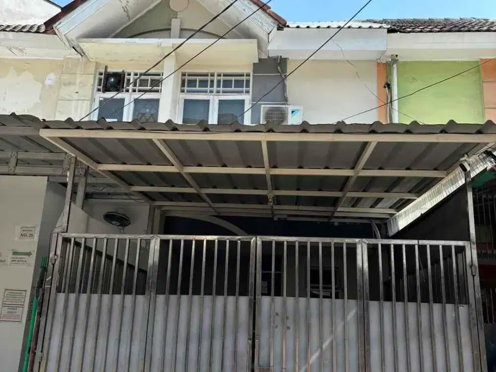 Dijual Cepat Rumah 2,5 lt 3,75 x 15 m2 di Taman Palem Lestari Cengkareng Termurah Banget!!! Shm Timur Laut semi furnished siap huni!! Survey & nego yuk!