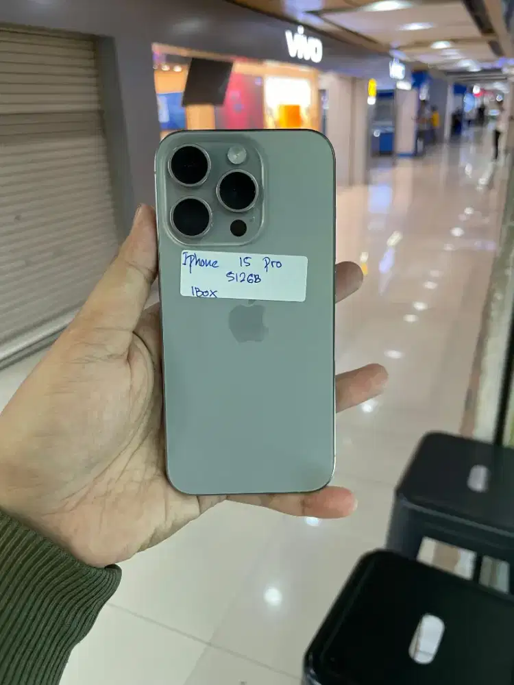Iphone 15 PRO 512 GB Resmi ibox Natural