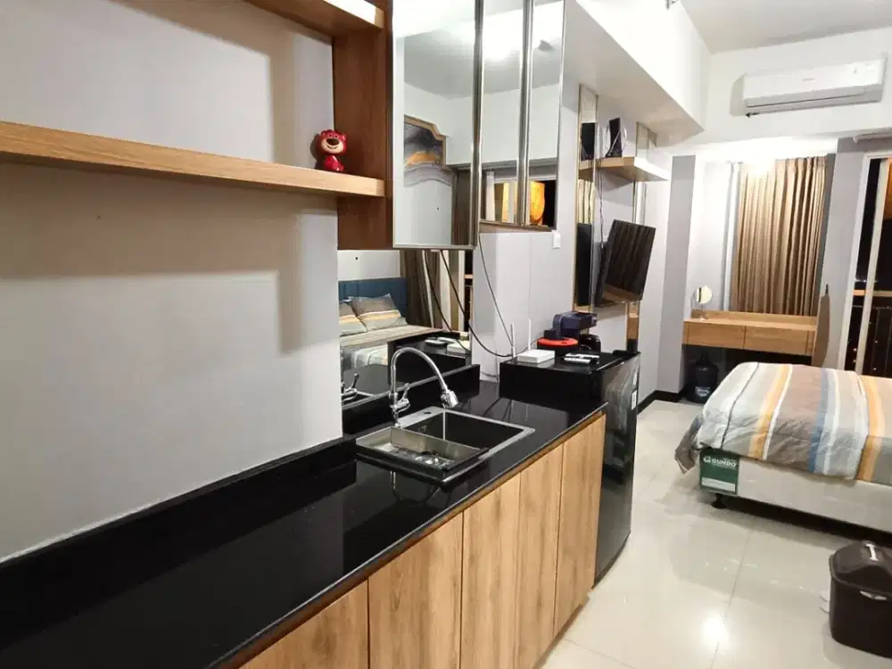 JUAL STUDIO AMOR FURNIS LENGKAP EASTCOAST MANSION PAKUWON CITY