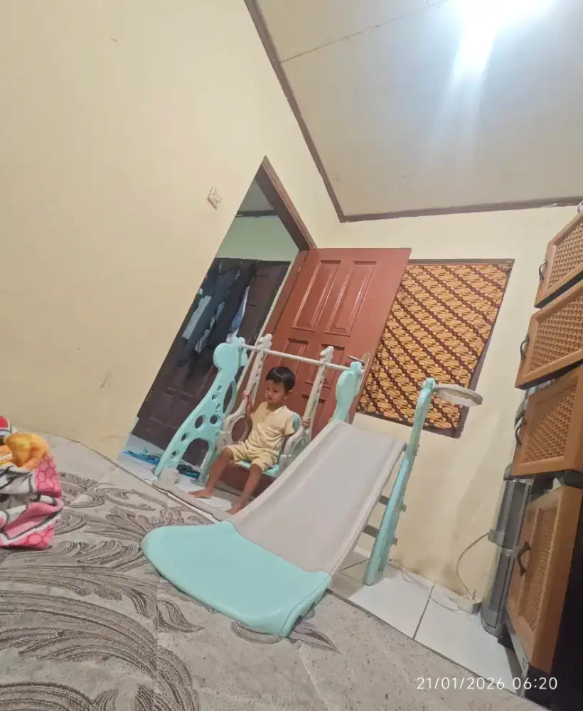 Perosotan + Ayunan Anak 2-in-1 Lengkap Ring Basket