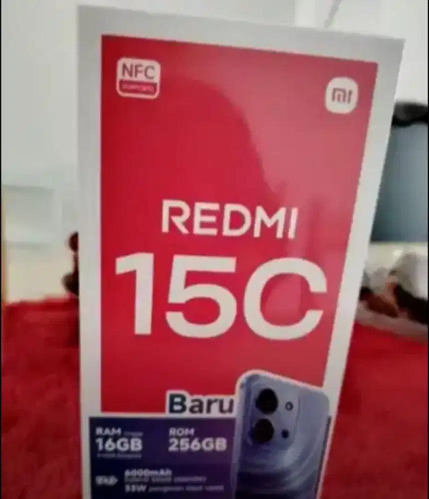 Redmi 15 C 8 / 256 GB Hitam