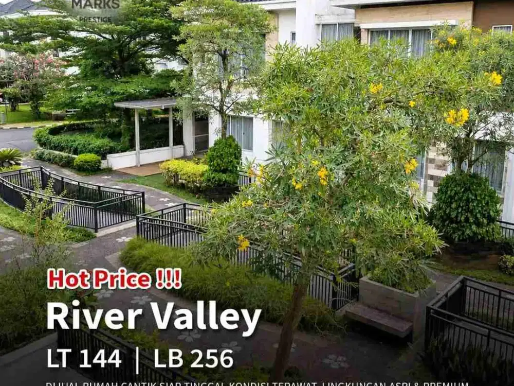 Jual rumah siap huni River valley residence lebak bulus Jaksel