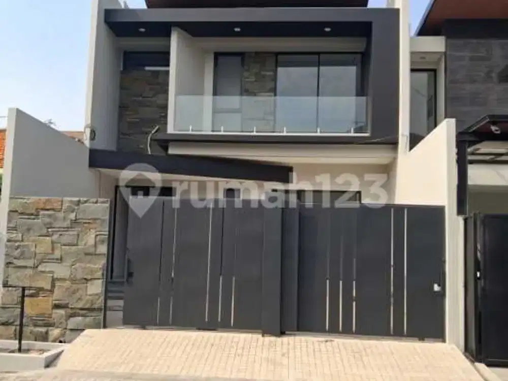 Dijual Rumah Minimalis Modern Manyar Jaya. Dekat Its, Unair