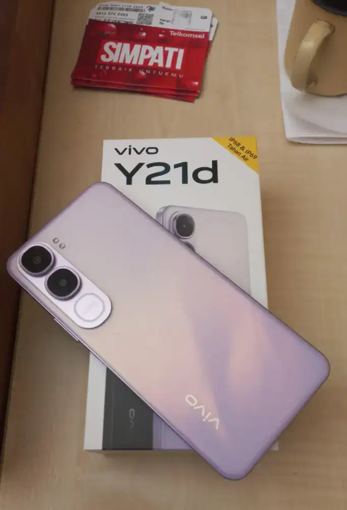 Vivo Y21D Like New 6+6/128 Full Ori