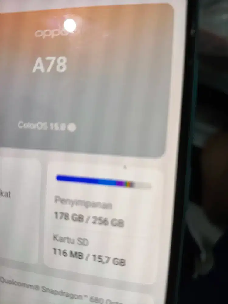 Jual hp Oppo A78