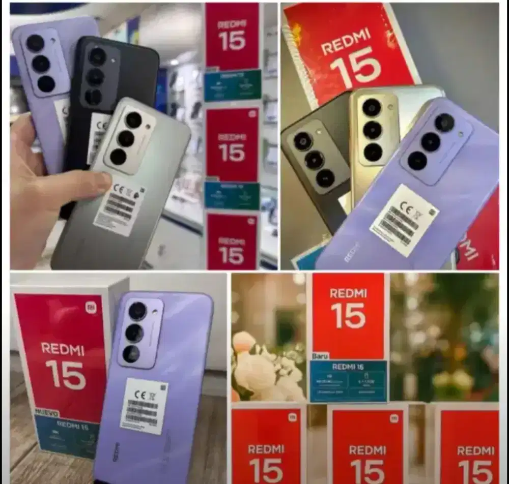 Redmi 15 Purple Color Series Bisa Kredit Tanpa DP