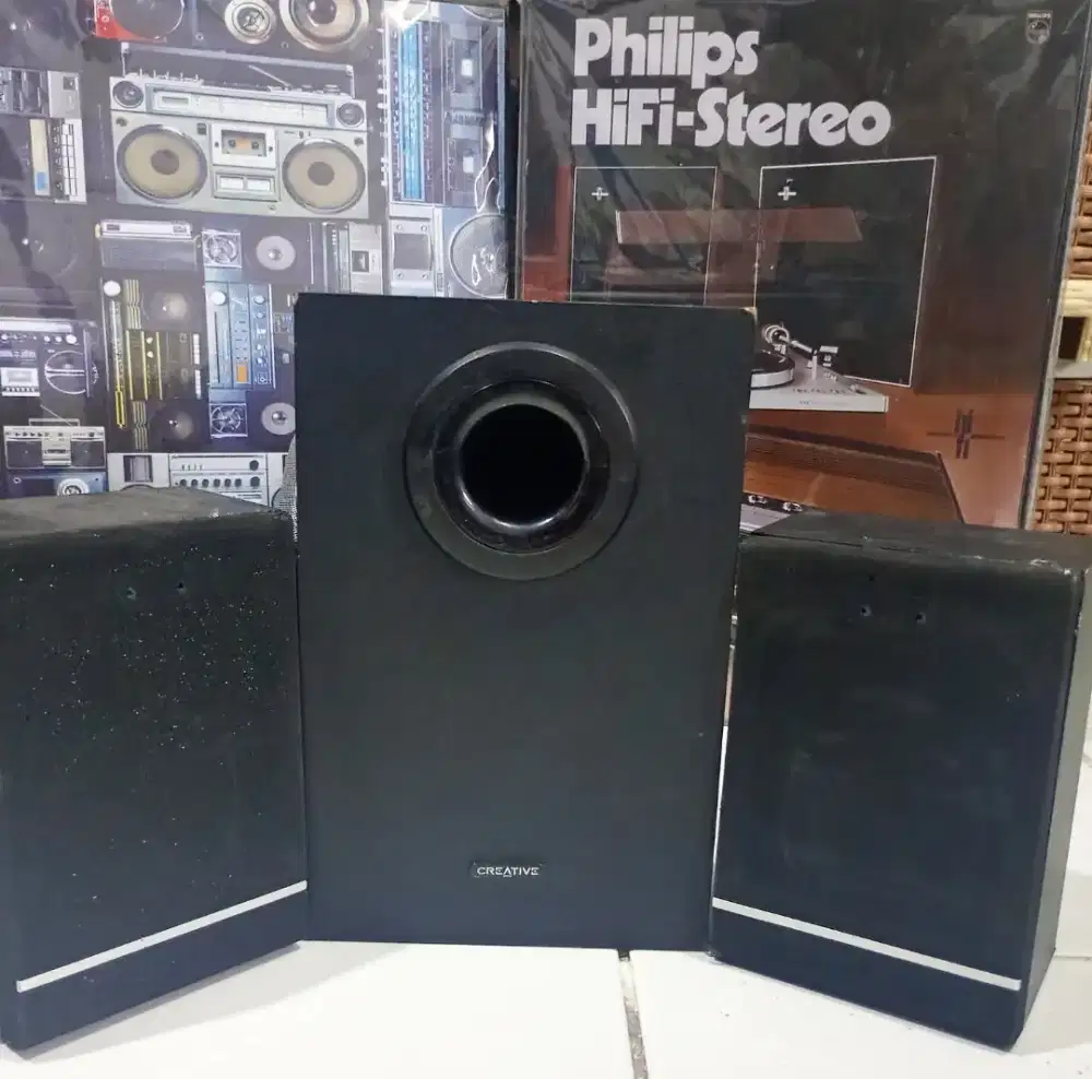 Speaker aktif creative Suara mantap