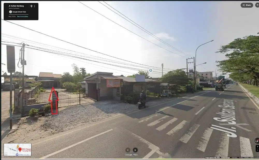 Rumah dan Tanah Strategis Jamin Untung (tempat usaha/kantor)