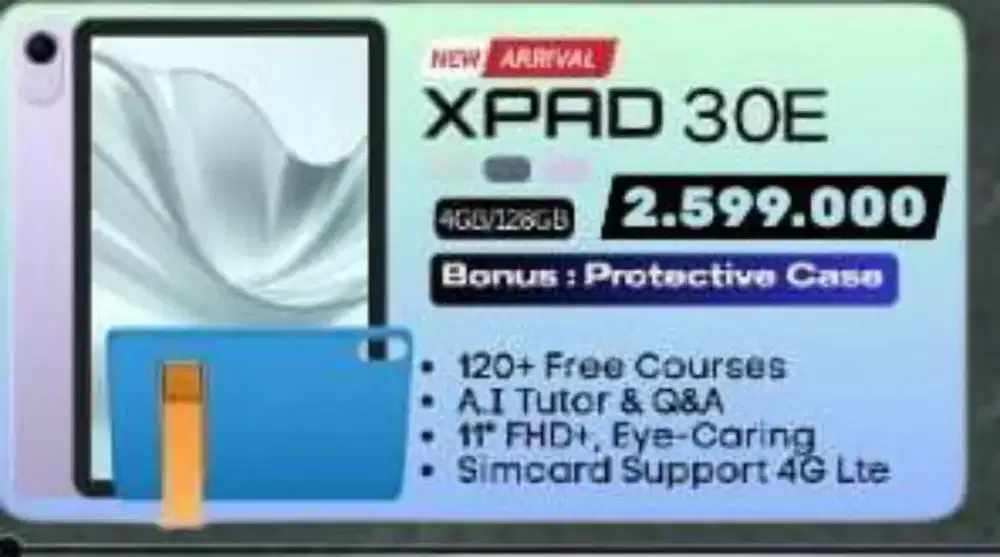 XPAD 30E 4/128GB